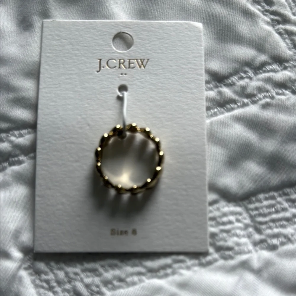 J. Crew Gold Heart Ring - Picture 2 of 4